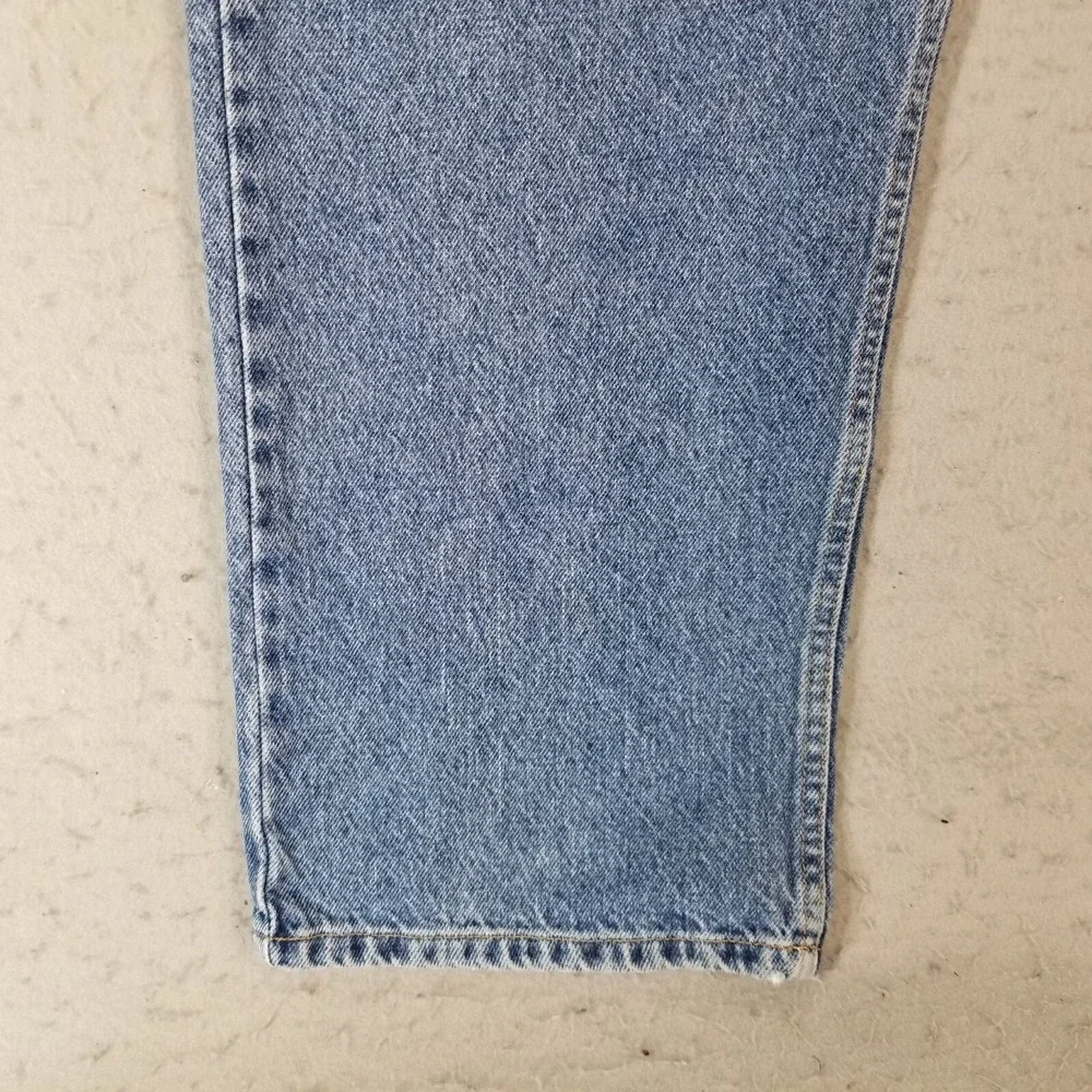 Polo Ralph Lauren jeans men's 38x30 relaxed loose fit blue denim pants retro